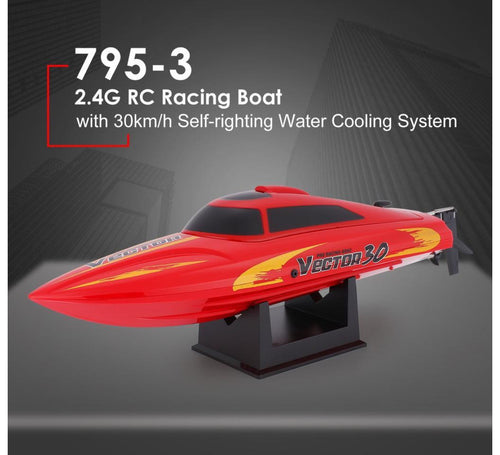 VOLANTEX VECTOR 30 RTR SELF RIGHTING R/C BOAT 28KMH! - VT795-3