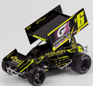 1:18 Scale Chief Racing #V6 Sprintcar 2022/2023 Australian Sprintcar Season Driver: Cam Waters Limited Edition of 480
