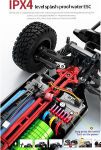 JOYS TECH 16103PRO GANTRY JEEP BLS RED 1/16 RTR