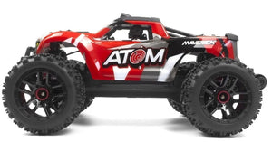 Maverick Atom RC Monster Truck Electric 4WD 1/18 Scale RTR - Red