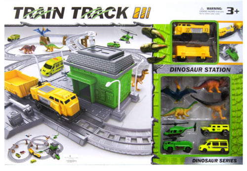 TRAIN SET (DINOSAUR) 3+ (BATTERY NOT INCLUDED)