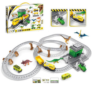 TRAIN SET (DINOSAUR) 3+ (BATTERY NOT INCLUDED)