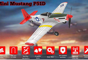 VOLANTEX 76105R P51D MUSTANG 400MM RTF W/ GYRO