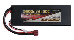 VANT LIPO 5200 7.4V 50C (25X48X140)