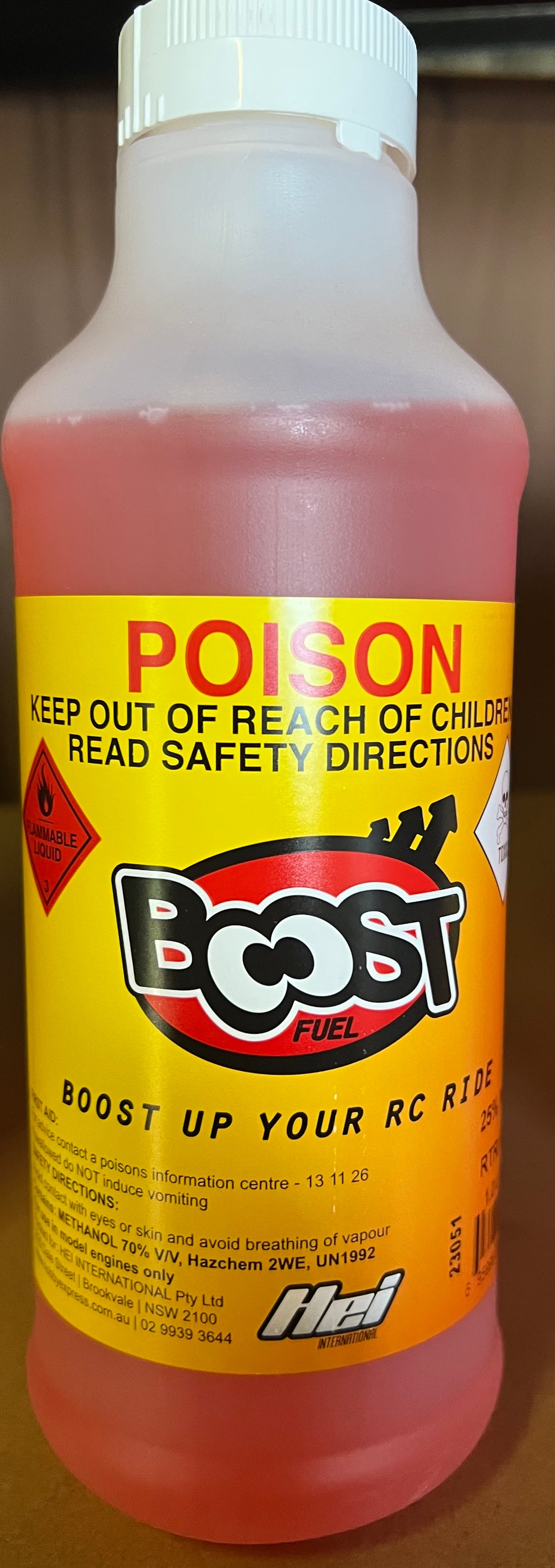 BOOST RTR 25% NITRO FUEL -1 LITRE - BT25-1RTR