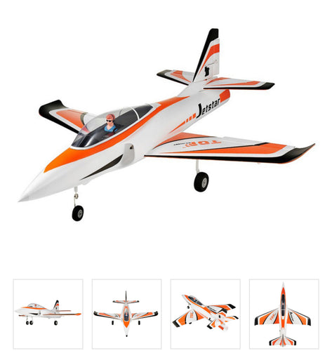 TOP RC JET STAR PRO 800MM PNP 64MM EDF ORANGE