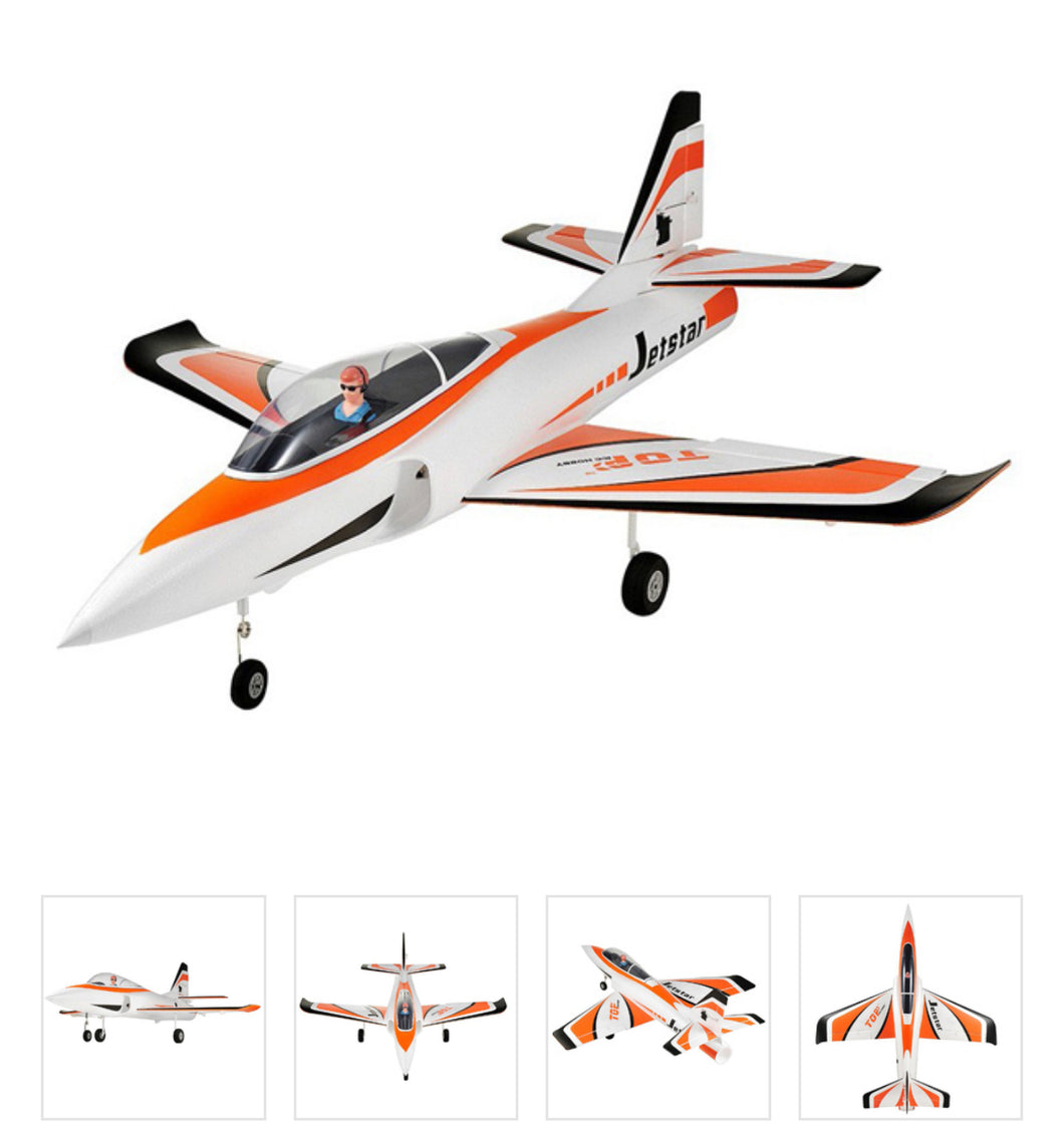 TOP RC JET STAR PRO 800MM PNP 64MM EDF ORANGE