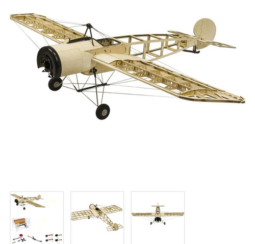 DANCING WINGS FOKKER-E BALSA 1.2M +MOTOR+20A ESC+9GX4 SERVO