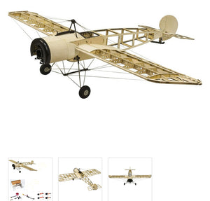 DANCING WINGS FOKKER-E BALSA 1.2M +MOTOR+20A ESC+9GX4 SERVO