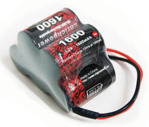 EP BATTERY RECEIVER HUMP 1600 6V