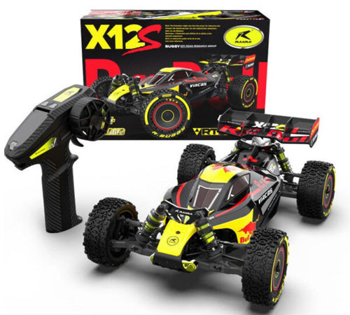 RLAARLO X12S-R BUGGY METAL BLS RED/YELLOW RTR 1/12TH
