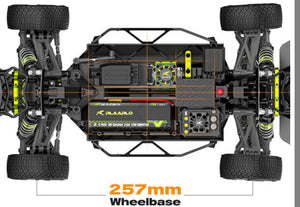 RLAARLO XTS-F10L-C RALLY CARBON BLS RTR 1/10TH