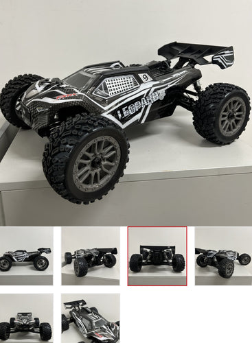 FS RACING 33669BK LEOPARD V2 TRUGGY 1/8TH 6S ARTR BLACK