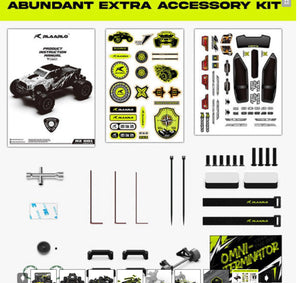 RLAARLO RZ001B-C OMNI TERMINATOR CARBON MINI 1/10TH RTR