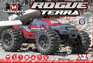 HOBBYTECH ROGUE TERRA 3S RTR 1-10th OFFROAD MONSTER TRUCK - RED - HT-ROGT.RD.RTR