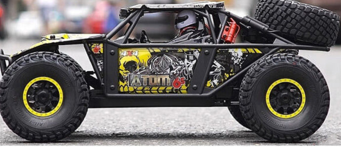 FS RACING ATOM 6S DESERT TRUCK V2 4WD 1/8TH BLS ARTR YELLOW