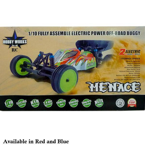 Hobby Works RC Menace 2wd Buggy 1/10 RTR