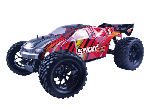 Sword XXX EBL Brushless RTR w/ESC, 3650 motor, 7.4V 3250mAH , 2.4G radio, alum shocks, balance Charger, R0208,R0209