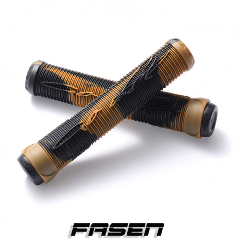 FASEN HAND GRIPS - GUM/BLACK